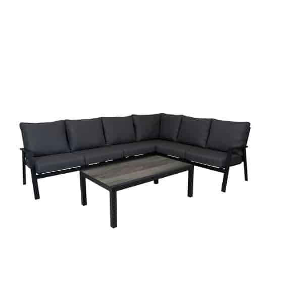 Exome hoek loungeset met tafel Devis