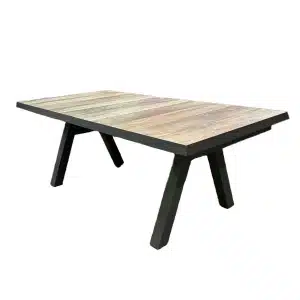 Formosa Verstelbare Tuintafel Antraciet 205/265x103 cm Buitengewoon de Boet - Buitengewoon de boet