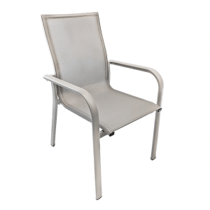 Gakona Tuinstoel Silver Grey Trestino - Trestino