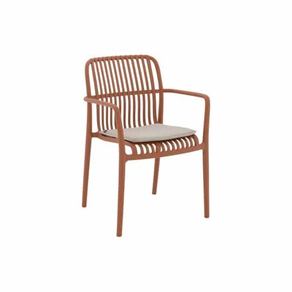 Goossens Tuinstoel Jelke, Tuinstoel met armleuning