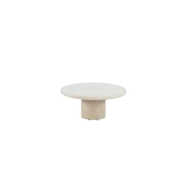 Hampton coffee tafel zand rond mortex dia. 80 cm 4SO - 4so