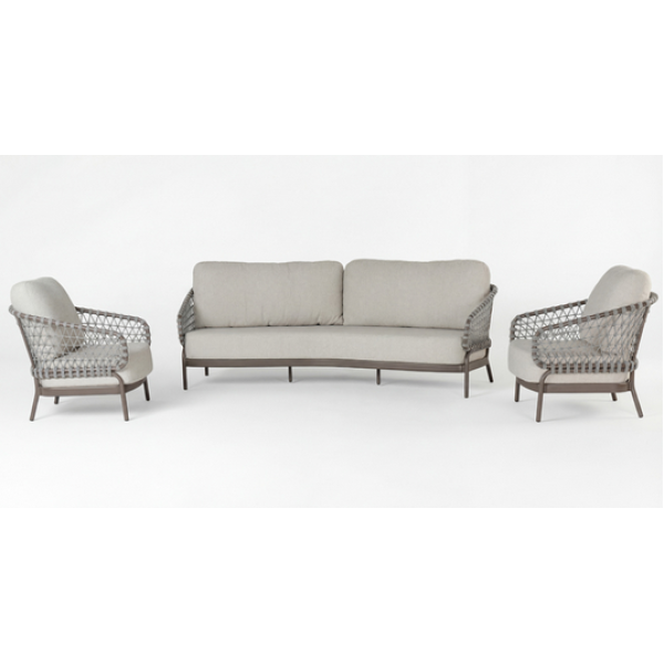 Juno loungeset chocolat Tierra Outdoor - Tierra outdoor