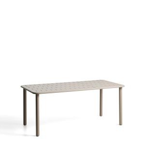 Kave Home Eettafel Brai Staal, 180 x 90cm - Beige