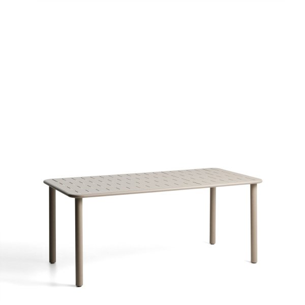 Kave Home Eettafel Brai Staal, 180 x 90cm - Beige
