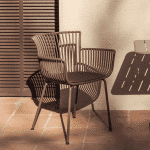 Kave Home Tuinstoel 'Surpika' kleur Bruin