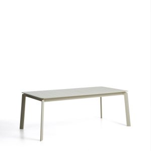 Kave Home Uitschuifbare Tuintafel Brela 205/287 x 100cm - Naturel