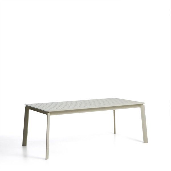 Kave Home Uitschuifbare Tuintafel Brela 205/287 x 100cm - Naturel