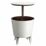 Keter Drankenkoeler Wit/Bruin Ø50cm 30 Liter