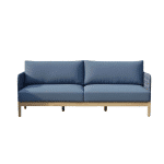 Kolbe sofa 3-seater navy steel/braided navy/acacia look teak Eurofar - Eurofar