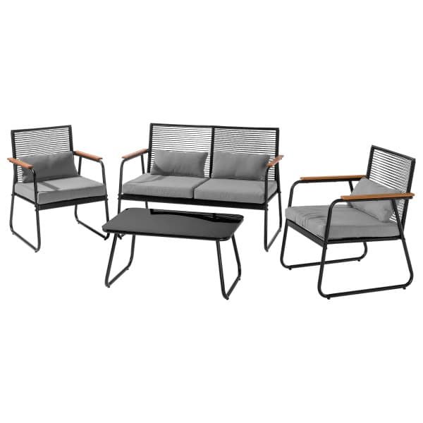 LIVARNO Loungeset 4-delig