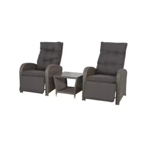 Loungeset Duoset Melia 2 verstelbare stoelen + tafel van Lesli Living