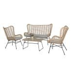 Loungeset Mondovi Ceva Creme Oosterik Home - Oosterik home