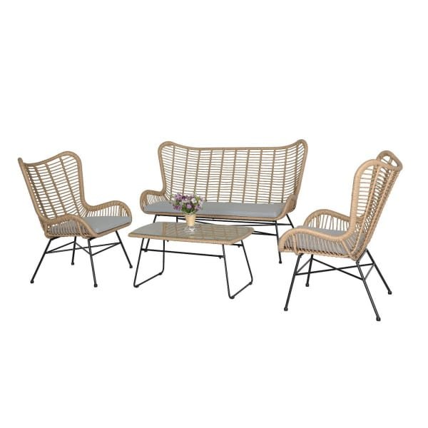 Loungeset Mondovi Ceva Creme Oosterik Home - Oosterik home