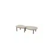 Loungetafel Monroe Set 2 Terre 65 80 4SO Tafel Buiten Salontafel Tuintafel 4 Seasons Outdoor