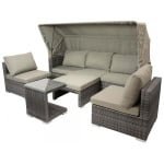 Manacor loungeset met overkapping