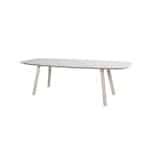 Manolo eettafel latte met geprint keramiek tafelblad 240x103x75 cm Taste Taste - Taste