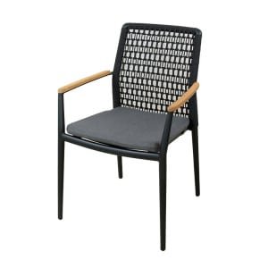 Masonville dining stoel midnight grey Oosterik Home - Oosterik home