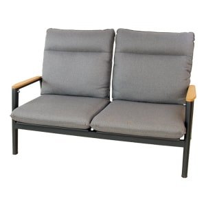 Merino lounge 2-zitsbank midnight grey Oosterik Home - Oosterik home