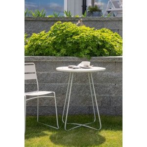 Nohr Ronde Outdoor Bistrotafel Terrah 60cm - Beige