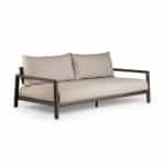 Oasis 3-zits lounge bank verstelbaar chocolat Tierra Outdoor - Tierra outdoor