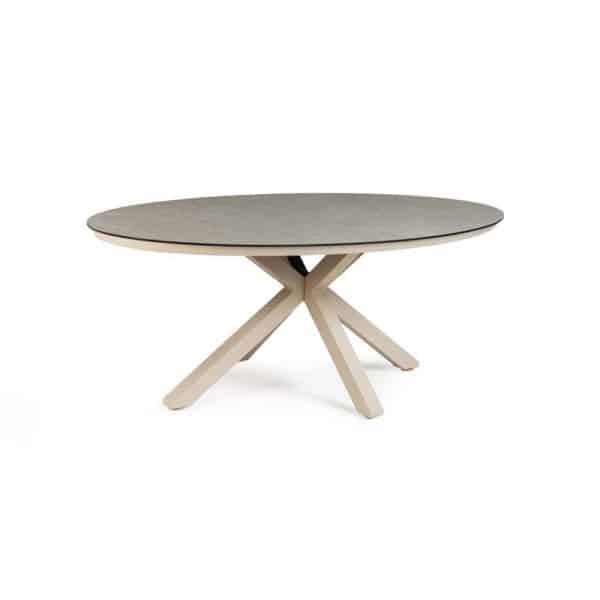 Oblong dining tafel trespa ophira champagne 200 x 110 cm Tierra Outdoor - Tierra outdoor
