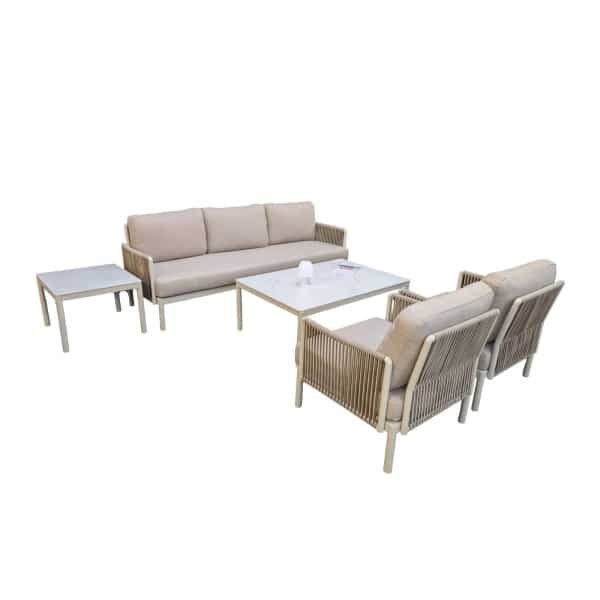 Penedes loungeset 5-delig beige Driesprong Collection - Driesprong collection