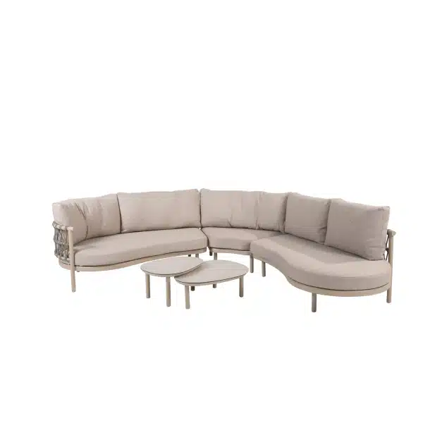 Piacenza loungeset 3-delig latte