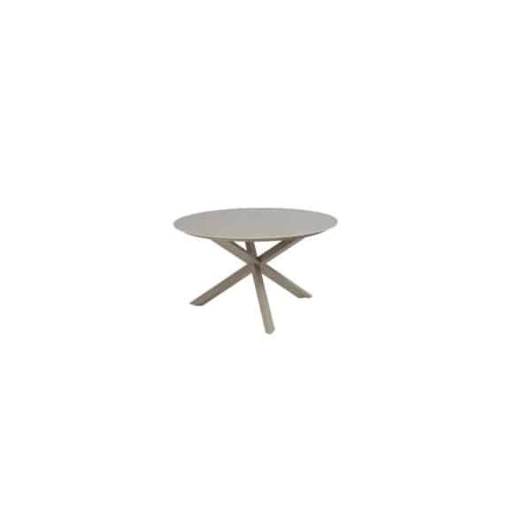 Prado dining tafel latte keramiek rond dia. 130 cm Taste - Taste