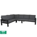 Qopps Montana hoek loungeset royal Grey