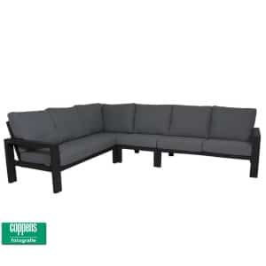 Qopps Montana hoek loungeset royal Grey