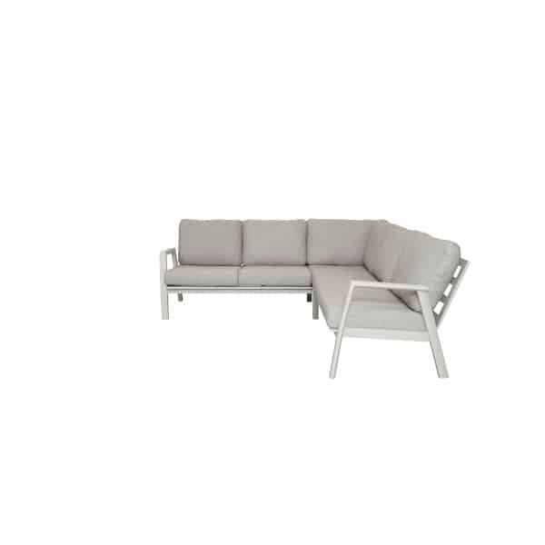 Qopps Okios hoek loungeset 2-2-zits Latte light