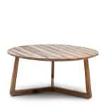 Rivièra Maison Outdoor Salontafel Lovina Teakhout, 80cm - Bruin - Rond