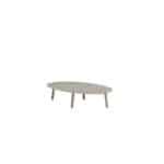 Salute coffee tafel latte keramiek ellipse 120x65 cm Taste - Taste