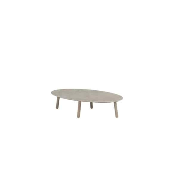 Salute coffee tafel latte keramiek ellipse 120x65 cm Taste - Taste