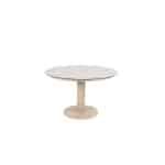 Sarah dining tafel latte printed keramiek rond dia. 120 cm Taste - Taste