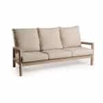 Sevilla 3-zits lounge bank champagne Tierra Outdoor - Tierra outdoor