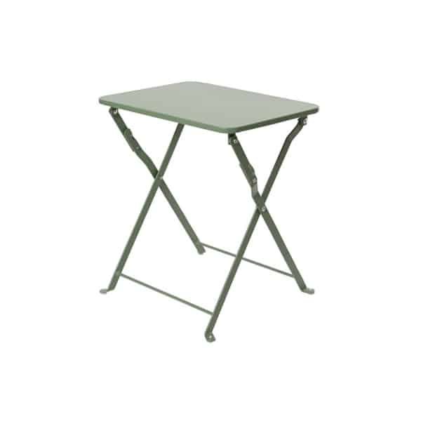 Sidetable groen staal 40x30x45cm