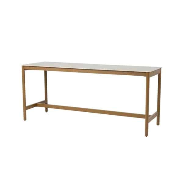 Soho high dining tafel amber keramiek 220x75x95 cm Taste - Taste