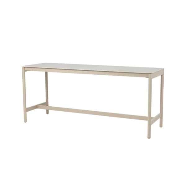 Soho high dining tafel latte keramiek 220x75x95 cm Taste - Taste