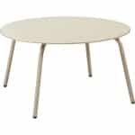 Tafel beige ø70xh40cm