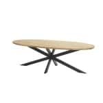 Taste Prado Dining Tafel Teak Antracite Ellipse 240 x 115 cm 4SO - 4so