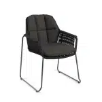 Tierra Outdoor Rivera Diningstoel Black Tierra Outdoor - Tierra outdoor