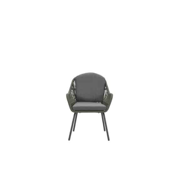 Triton dining stoel c. bl/rope moss gr dia. 5mm/mys. gr Garden Impressions - Garden impressions