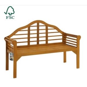 Tuinbank Marlboro Eucalyptushout FSC gecertificeerd 135x52x100cm