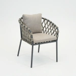 Vita Tanami eetstoel antraciet