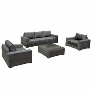 Wembley loungeset wicker - Numansdorp Showmodel- - Wicker- Sens-Line