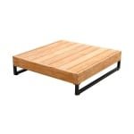 Yasashii coffee table low teak Yoi - Yoi